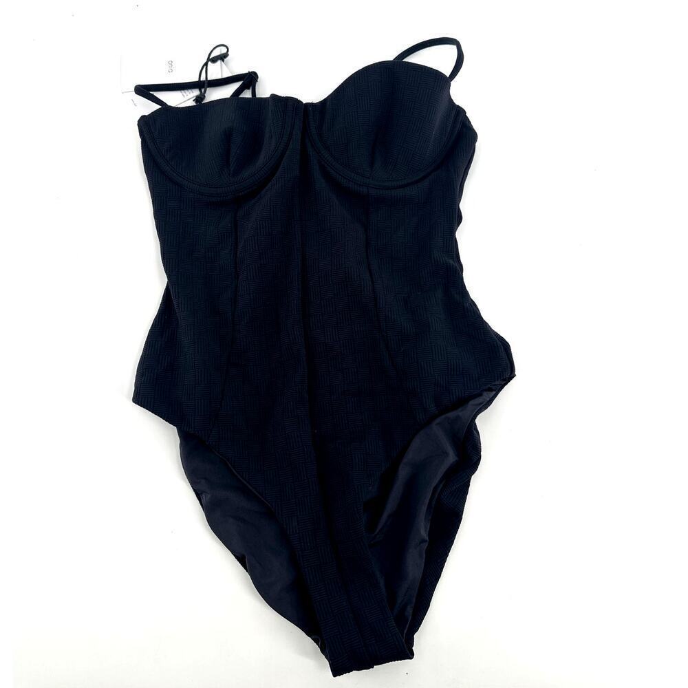 Onia Women's Black Helena One Piece Swimsuit Size S — image 5 of 8